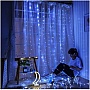 Гирлянда ColorWay штора водопад 3x3м 300LED 220V синяя (CW-GW-300L33VWFBL) Гирлянда ColorWay штора водопад 3x3м 300LED 220V синяя (CW-GW-300L33VWFBL)