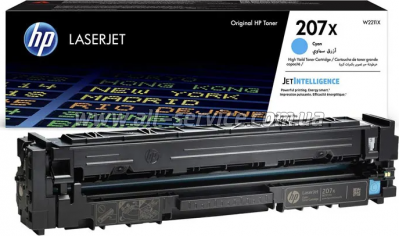 �������� ��������� HP 207X HP CLJ M282/ M283/ M255dw/ M255nw Cyan (W2211X)