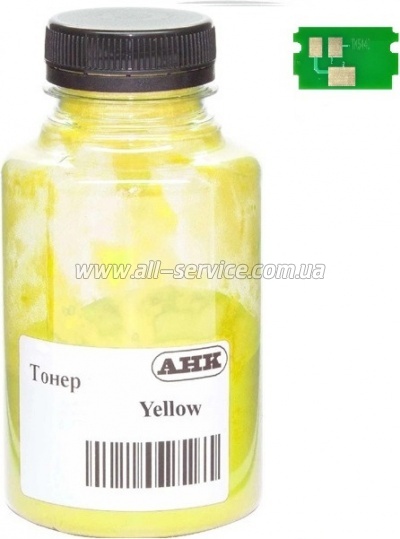 Тонер + чип АНК Kyocera Ecosys MA2101/ PA2101/ TK-5490 бутль 70г Yellow (50000634) Тонер + чип АНК Kyocera Ecosys MA2101/ PA2101/ TK-5490 бутль 70г Yellow (50000634)
