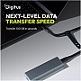 ���� ������ USB-C to USB-C 1.0m USB4 2.0 80G 240W 16K silicone black Digitus (AK-300350-010-S)