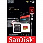   SanDisk 64GB microSD class 10 UHS-I Extreme For Action Cams and Dro (SDSQXAH-064G-GN6AA)