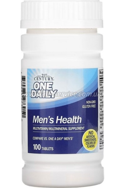 -  21st Century   , One Daily, Men's Health, 100  (CEN-27305)