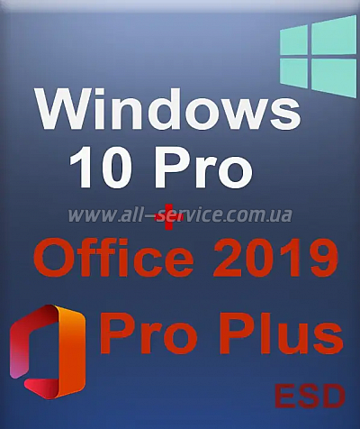  Windows 10 Professional + Office 2019 Pro Plus