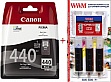  PG-440Bk Canon Pixma MG2140/ MG3140 +   Black (Set440-inkB)