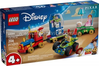 ����������� LEGO Disney � Pixar ������������ �� ������� �������: ����� � ���� ��� ����� (43264)