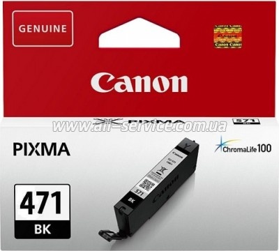  Canon CLI-471Bk PIXMA MG5740/ MG6840 Black (0400C001)