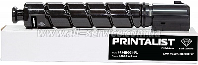 - PRINTALIST iRC C1225/ 1225iF  Canon 034/ 9454B001 Black (9454B001-PL)