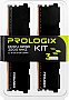 ������ ������ ��� ���������� DDR4 32GB (2x16GB) 3200 MHz Black Prologix (PRO32GB3200B4K)