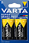  Varta D Suprelife Carbon-Zinc * 2 (02020101412)