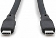 ���� ������ USB-C to USB-C 1.0m USB4 2.0 80G 240W 16K silicone black Digitus (AK-300350-010-S)