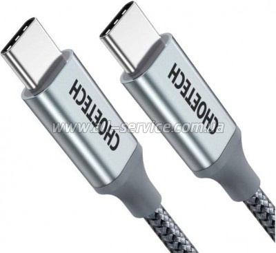 ���� ������ USB-C to USB-C 1.8m USB 3.1 PD100W Choetech (XCC-1002)