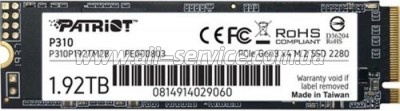  SSD M.2 2280 1.92TB Patriot (P310P192TM28)