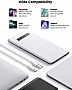 ���� ������ USB 2.0 AM to USB-C 0.5m 3A US288 white Ugreen (60130)