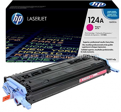     Q6003A HP 124A Color LaserJet 1600/ 2600/ 2605 series  CLJ CM1015/ CM1017 Magenta