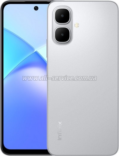  Infinix Smart 10 4/128Gb Titanium Silver (4894947084461)