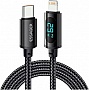 ���� ������ USB-C to Lightning 1.0m 29W LED black Essager (EXCTL-XY01-P)