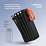 Батарея универсальная ColorWay 30000mAh PowerHub PD 22.5W Black (CW-PB300LP07BK) Батарея универсальная ColorWay 30000mAh PowerHub PD 22.5W Black (CW-PB300LP07BK)