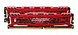  Micron Crucial DDR4 3000 8GB*2  Ballistix Sport, Red, CL 15, Retail (BLS2K8G4D30AESEK)