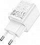 �������� ������� HOCO C147A 1xUSB-C PD20W + 1xUSB QC3.0 White (6942007630276)