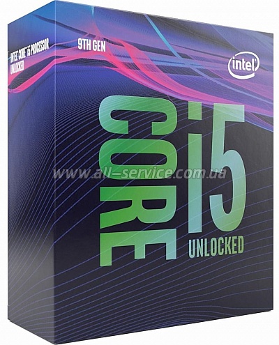  Intel Core i5-9600K 6/6 3.7GHz 9M LGA1151 box (BX80684I59600K)