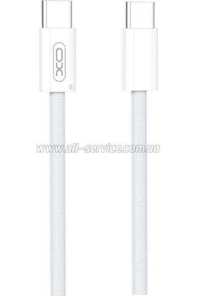 ���� ������ USB-C to USB-C 1.0m 60W white XO (NBQ260A_�_White)