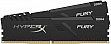  Kingston 16 GB (2x8GB) DDR4 2400 MHz HyperX Fury Black (HX424C15FB3K2/16)