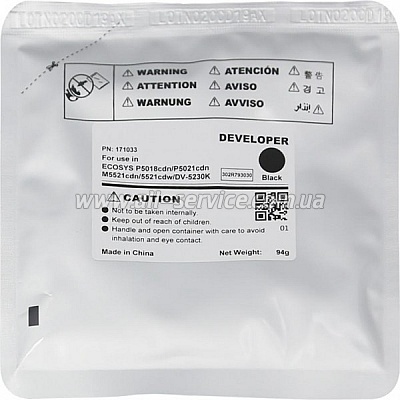 ��������� CET Kyocera Ecosys P5021/ 302R793030/ DV-5230K ����� 94� black (CET171033)