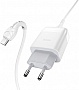 �������� ������� HOCO C72Q Glorious USB QC3.0 + cable USB to Micro 5P 18W White (6931474732538)