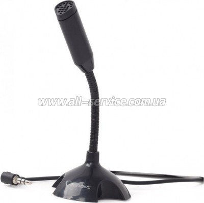  Gembird MIC-D-02 Black (MIC-D-02)