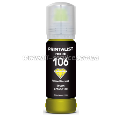  PRINTALIST 106 Epson L7160/ L7180 70 Yellow (PL106Y)