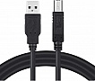 ������ ��� �������� USB 2.0 AM/BM 2.0m black ColorWay (CW-CBUB072-BK)