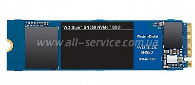 SSD  M.2 WD Blue SN550 250GB NVMe PCIe 3.0 4x 2280 TLC (WDS250G2B0C)