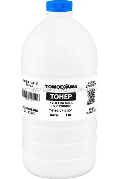 ����� Tomoegawa Kyocera Mita FS-C5200DN ����� 1�� Cyan (TSM-VF-01C-1)