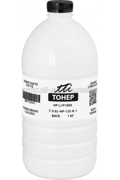 ����� TTI HP LJ P1005 ����� 1�� Black (TSM-T125-K-1)