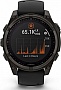 - Garmin fenix 8 47mm,Saph Solar,CrbnGry Ti/Blk,Blk/PblGryBnd (010-02906-11)