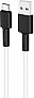 ���� ������ USB 2.0 AM to USB-C 1.0m 3A silicone BX31 white BOROFONE (6931474710406)