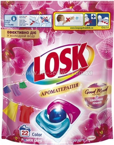 ������� ��� ������ Losk Power Caps Color ������������ ������� ����� � ������ ������������ ������ 22 ��. (9000101802467)