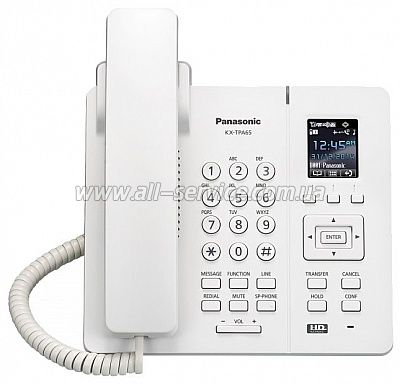 IP- Panasonic KX-TPA65RU White,  KX-TGP600RUB