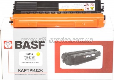 �������� BASF Brother HL-L8250/ MFC-L8650 ������ TN321Y Yellow (BASF-KT-L8250Y)