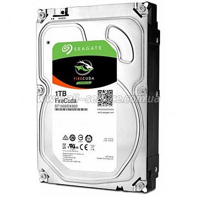  1TB SEAGATE HDD SATA 7200RPM 6GB/S/64MB (ST1000DX002)