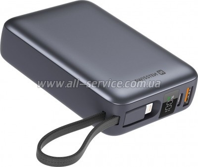 ������� ������������� Swissten 20000mAh SPACE PD 22.5W Silver (8595217490598)