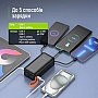 Батарея универсальная ColorWay 30000mAh PowerHub PD 22.5W Black (CW-PB300LP07BK) Батарея универсальная ColorWay 30000mAh PowerHub PD 22.5W Black (CW-PB300LP07BK)