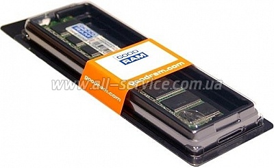  4Gb GOODRAM DDR3, 1333Mhz  (GR1333D364L9/4G)