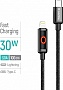 ���� ������ USB-C to Lightning 1.0m PD30W black ColorWay (CW-CBPDCL103-BK)