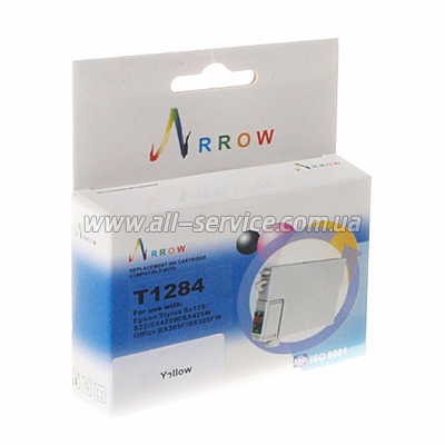  Arrow  Epson Stylus SX125/ SX420W/ SX425W  13T12844010 Yellow (T1284)