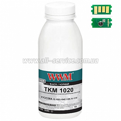 + WWM KYOCERA FS-1020/ 1040/ 1120/ TK-1110  90 (TC-TK-1110-90-WWM)