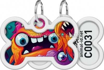 Адресник для животных WAUDOG Smart ID с QR паспортом Адресник для животных WAUDOG Smart ID с QR паспортом