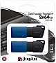  Kingston 2x64GB DataTraveler Exodia M Black/ Blue USB 3.2 (DTXM/64GB-2P)