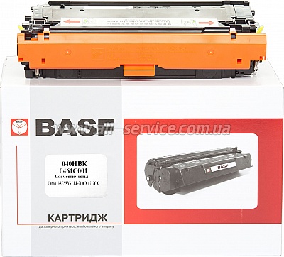  BASF Canon 040H Canon LBP-710CX/ 712CX  0461C001 Black (BASF-KT-040HBK)