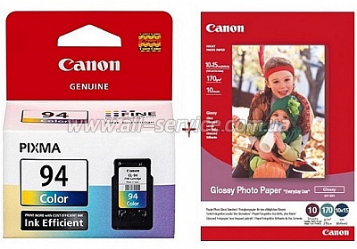  Canon Pixma E514/ CL-94 Color (CL-94+Paper)